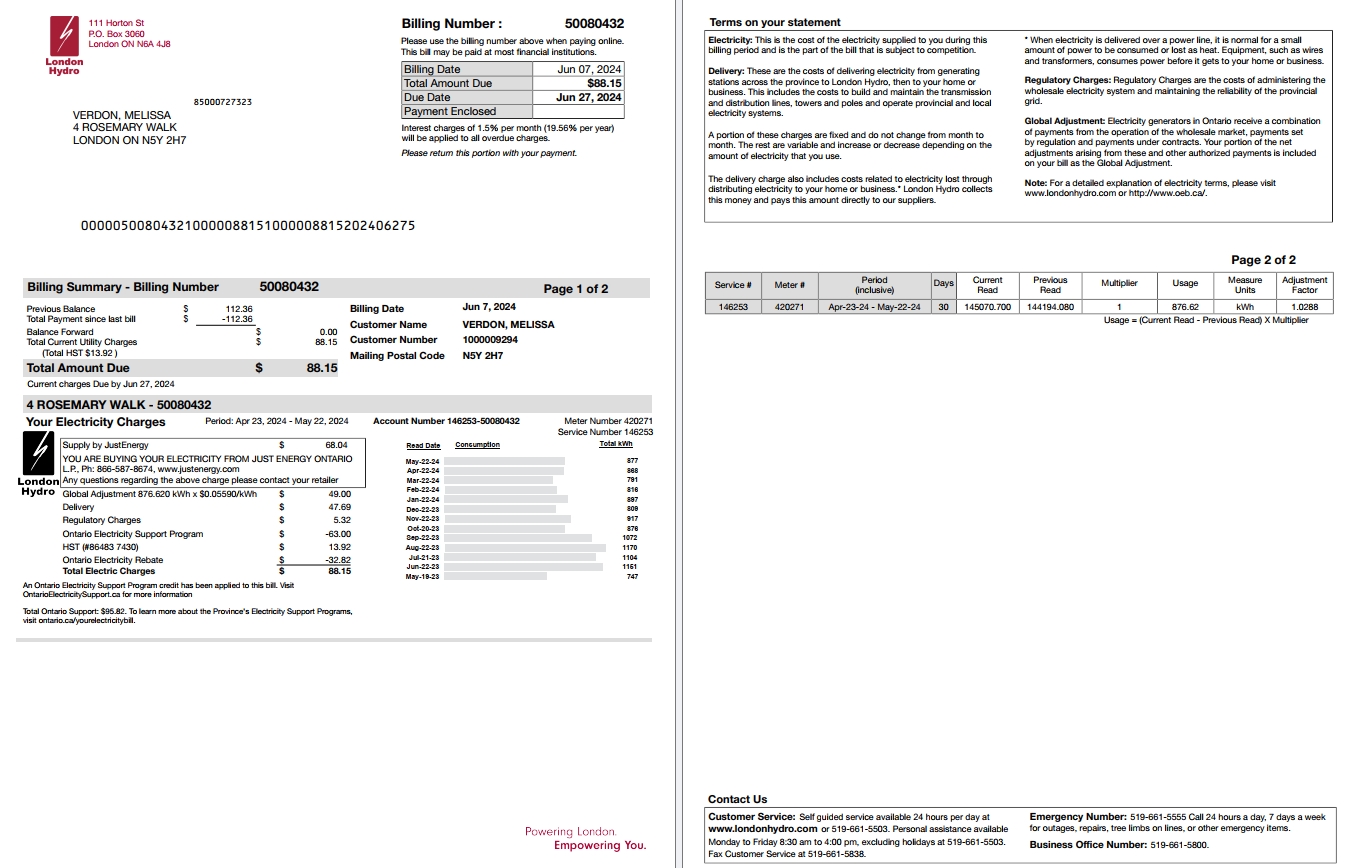  Minol USA business utility bill 